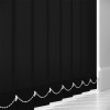 Core 89mm Blackout Vertical Blind Slats – Black