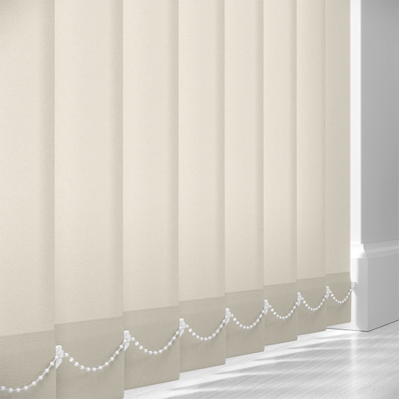 Core 89mm Blackout Vertical Blind Slats – Blanc
