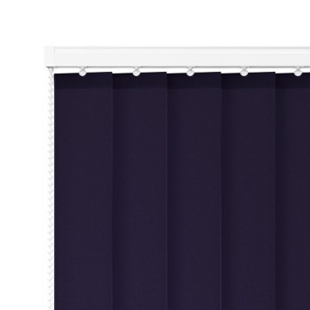 Core 89mm Blackout Vertical Blind – Blue Night