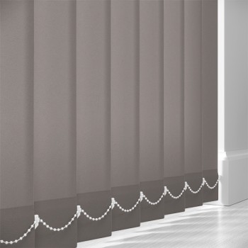 Core 89mm Light Filtering Vertical Blind Slats – Limestone