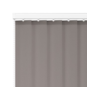 Core 89mm Blackout Vertical Blind – Limestone