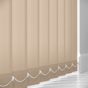 Core 89mm Light Filtering Vertical Blind Slats – Moth