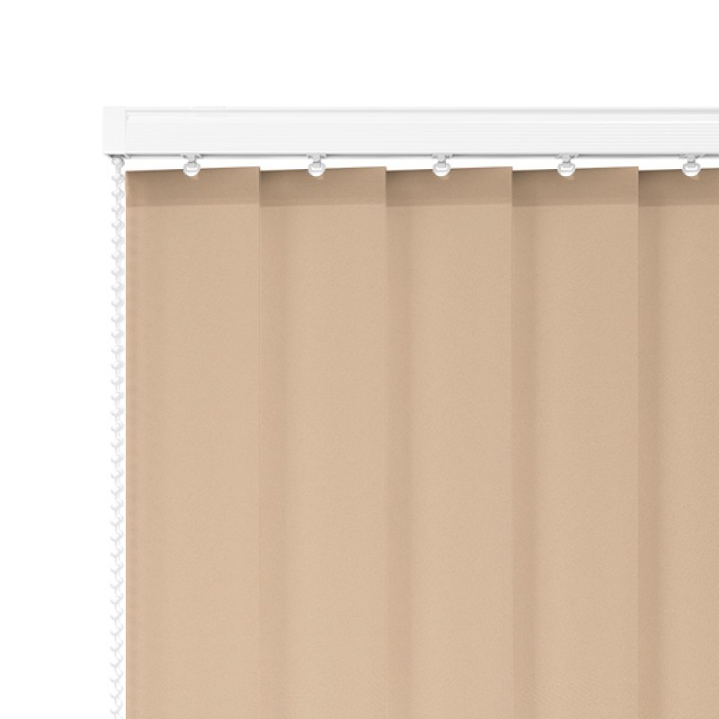 Core 89mm Blackout Vertical Blind – Peach