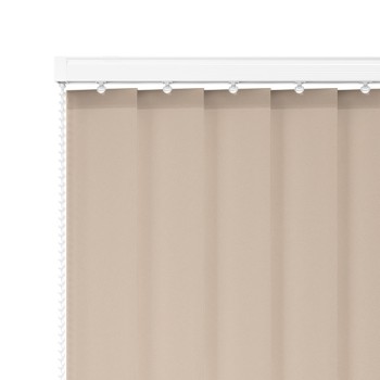 Core 89mm Blackout Vertical Blind – Pebble