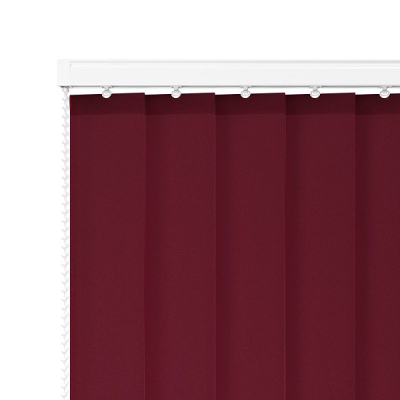 Core 89mm Light Filtering Vertical Blind – Pepper