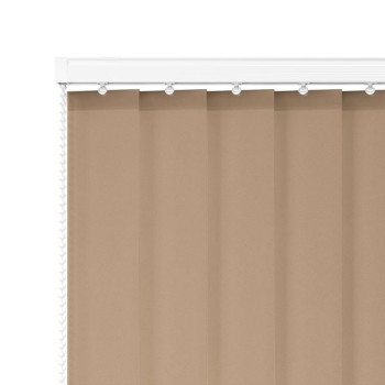 Core 89mm Blackout Vertical Blind Slats – Tan
