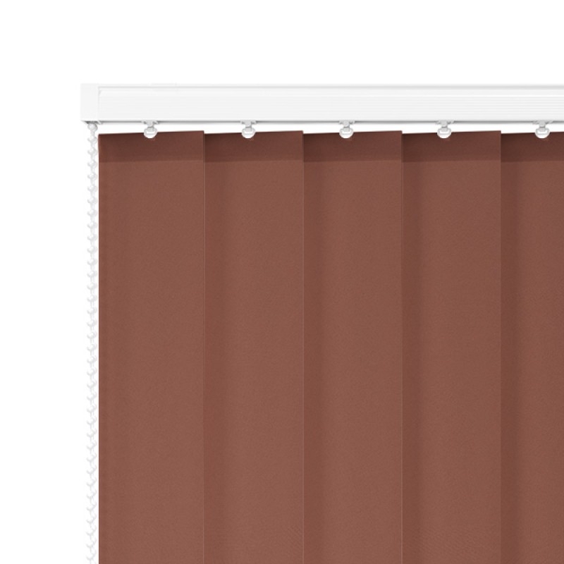 Core 89mm Blackout Vertical Blind – Terra