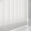 Core 89mm Blackout Vertical Blind Slats – White