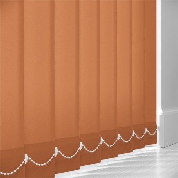Prime 89mm Blackout Vertical Blind Slats – Apricot