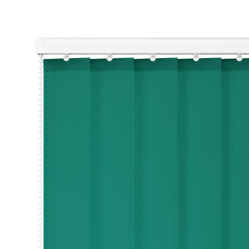 Prime 89mm Blackout Vertical Blind – Emerald