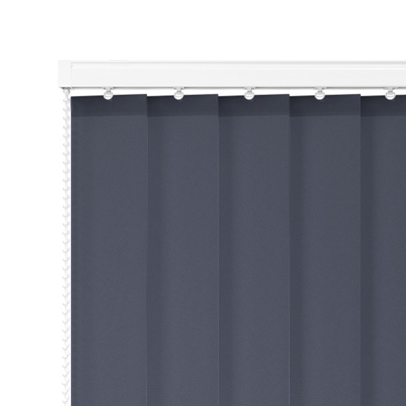 Prime 89mm Light Filtering Vertical Blind – Navy