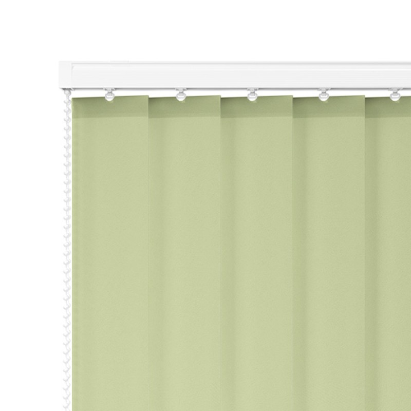 Prime 89mm Light Filtering Vertical Blind – Pear