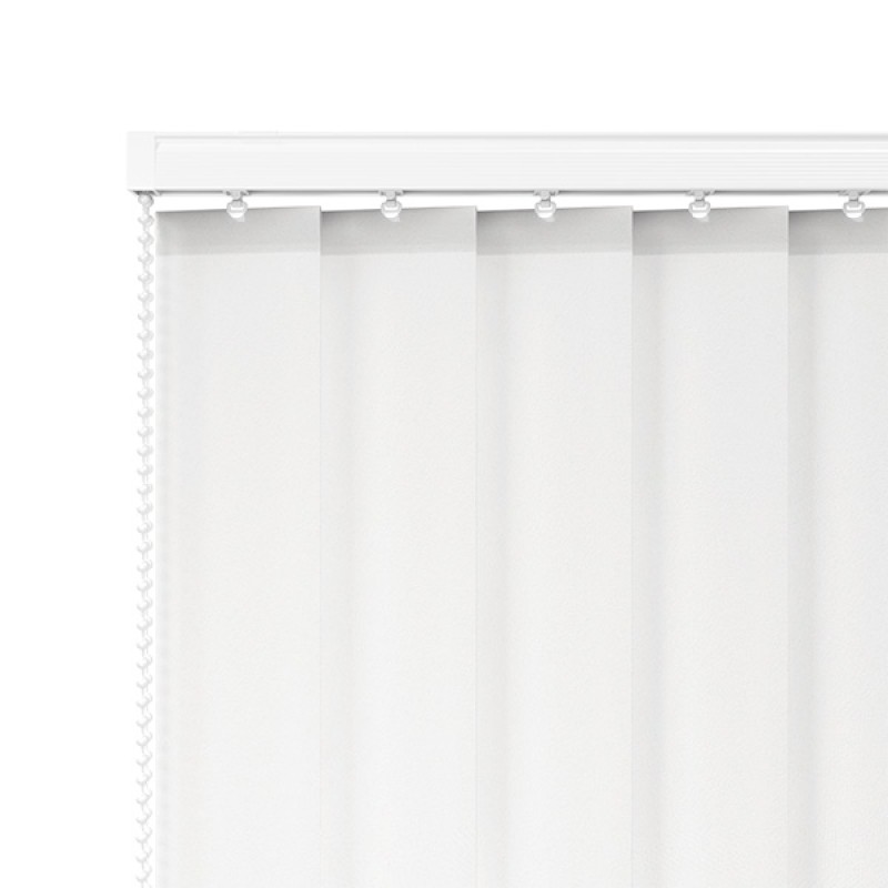 Prime 89mm Blackout Vertical Blind – White